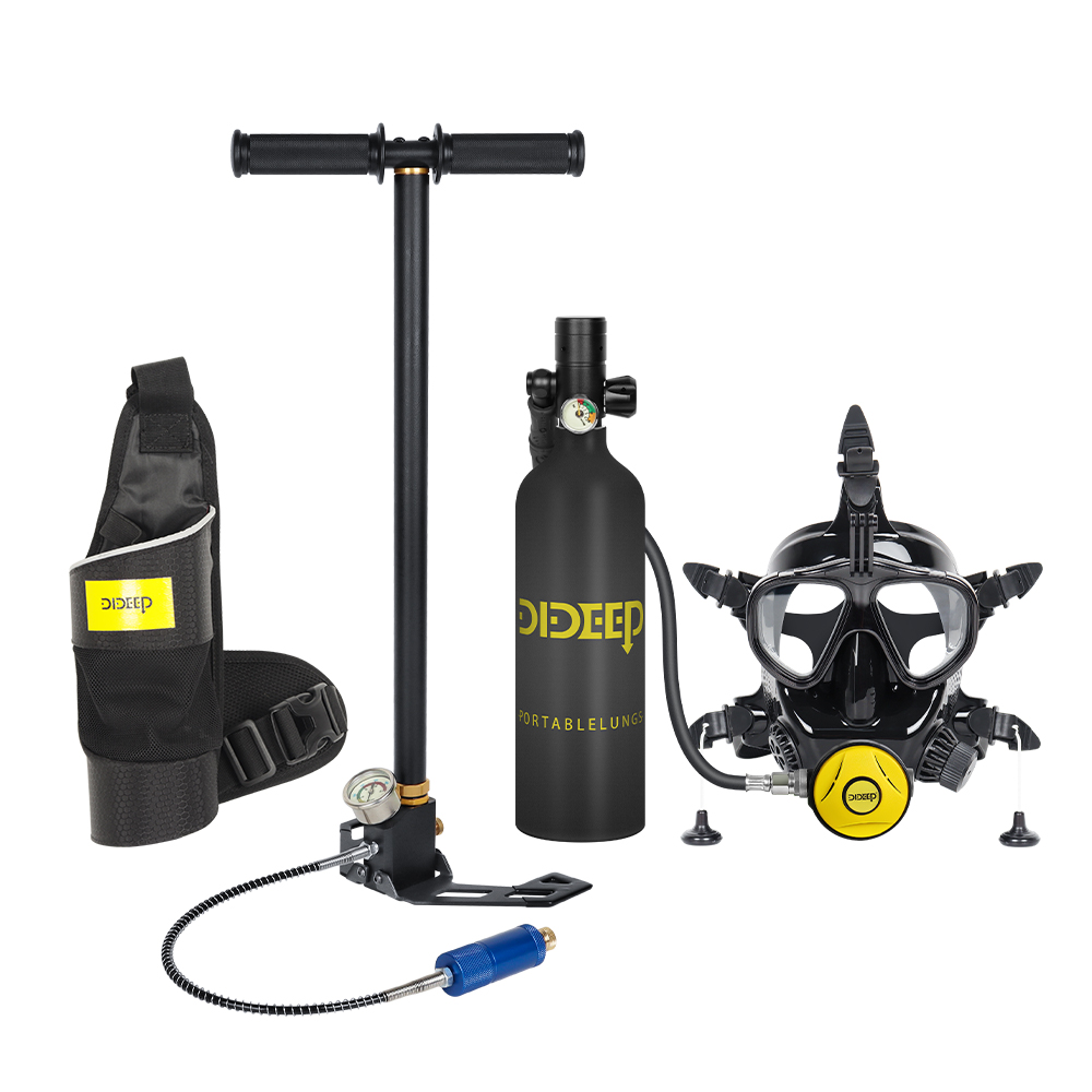 Diving Mask - DIDEEP CE DOT 1L Podwodny Zbiornik