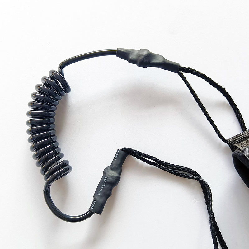 Surfboard Leash - Deska surfingowa, ponton, kajak, lina, zwinięta