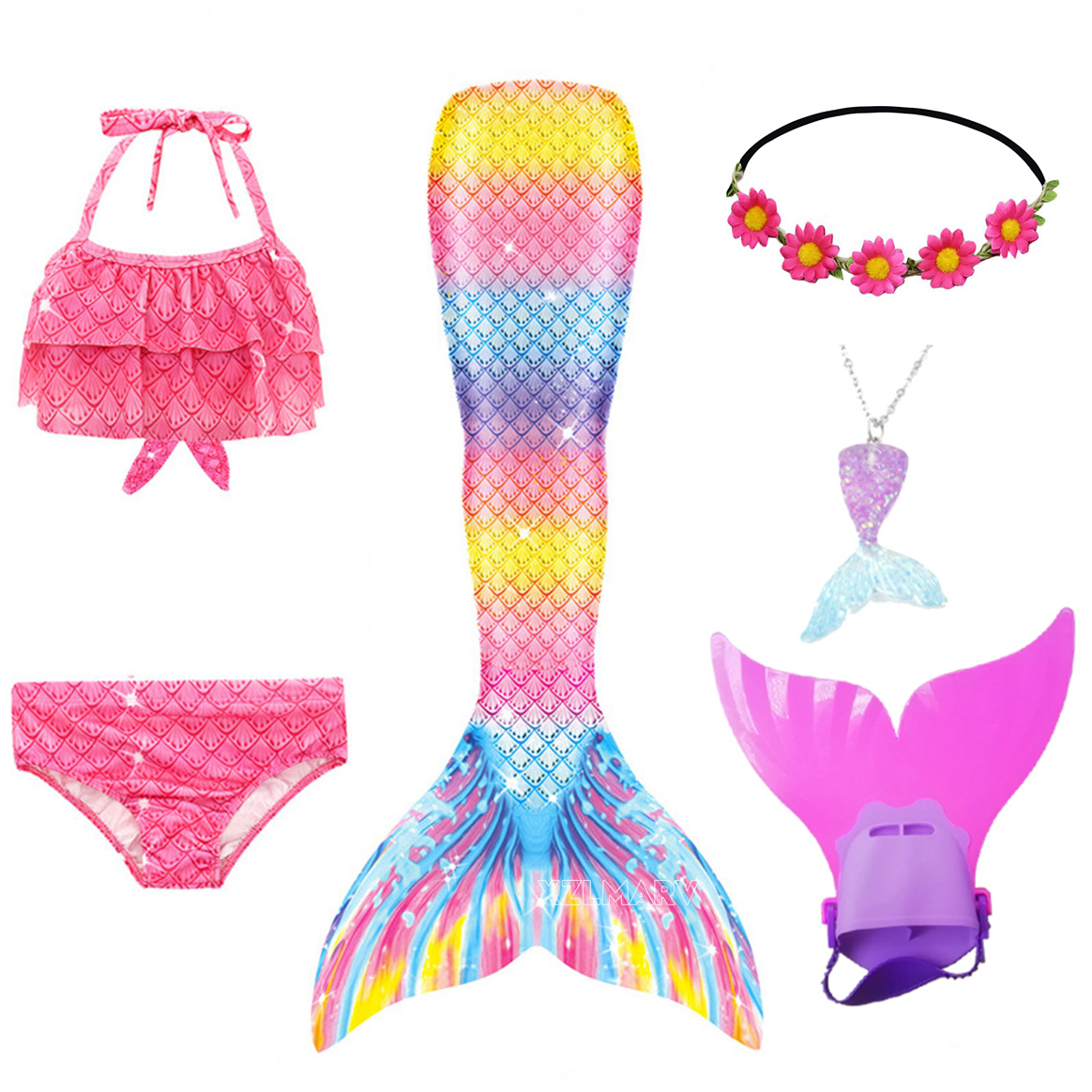 6 sztuk/zestaw Ariel Syreni Og – Swim Fins recenzja i cena