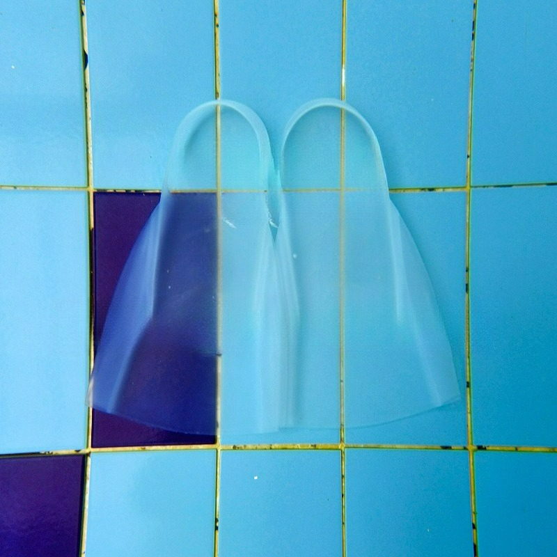 W pełni transparentne, niewido – Flippers Swimming recenzja i cena